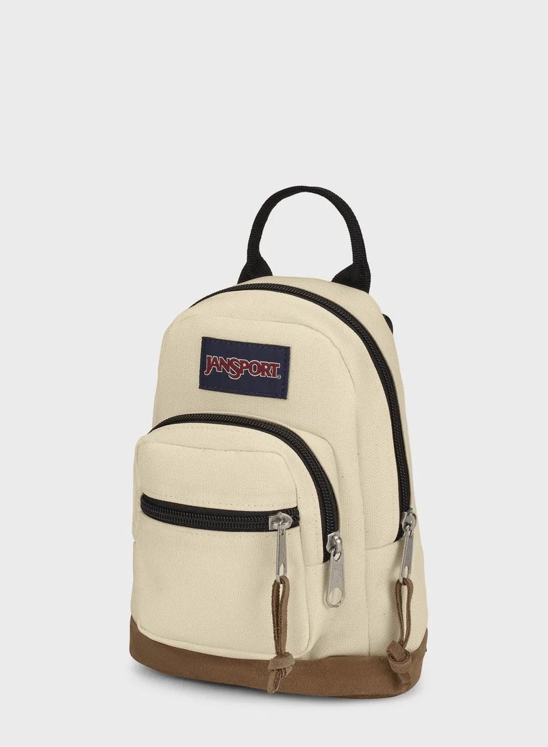 JANSPORT ã€School Seasonã€‘Mini school bag 22 x 7 x 16cm Small suede school bag - Image 3